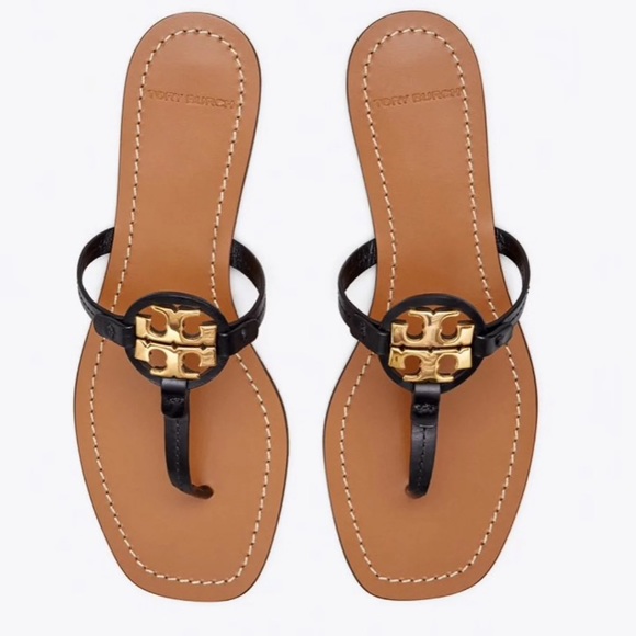 Tory Burch Shoes - ❤️LAST NEW 7.5 Tory Burch Mini Miller Perfect Black Sandals
